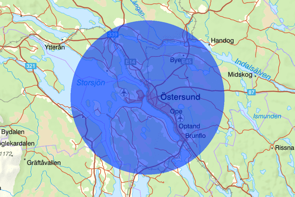 Östersund 11 mars 14:41, Fylleri/LOB, Östersund