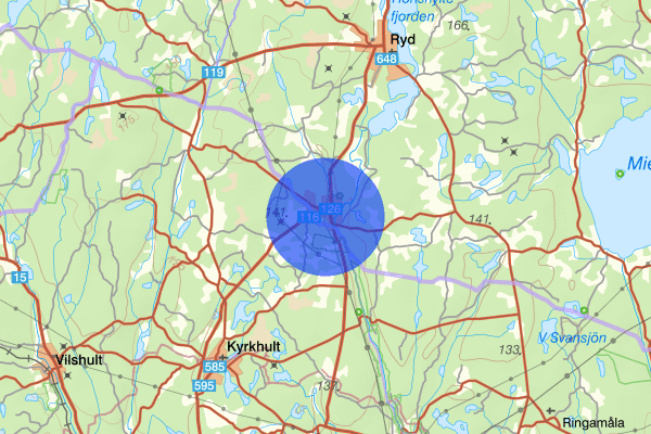 Fridafors 12 mars 00:06, Stöld, Tingsryd