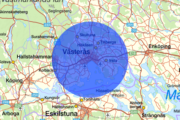 Västerås 12 mars 04:50, Skottlossning, Västerås