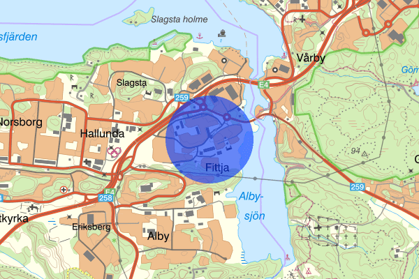 Fittja 13 mars 05:45, Brand, Botkyrka