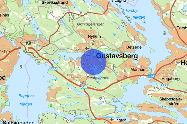 Hästhagen 13 mars 05:55, Larm Inbrott, Värmdö