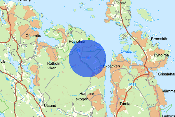 Häverö-Bergby 12 mars 19:37, Rattfylleri, Norrtälje