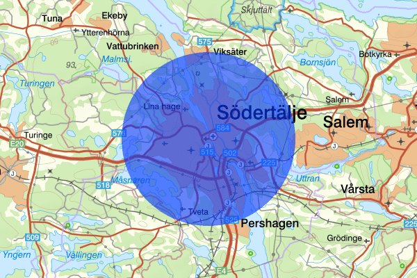 Södertälje 12 mars 20:20, Narkotikabrott, Södertälje