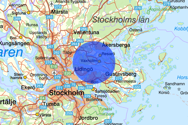  14 mars 10:12, Trafikolycka, Vaxholm