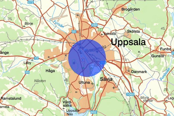 Kungsängen 15 mars 02:34, Stöld/inbrott, Uppsala