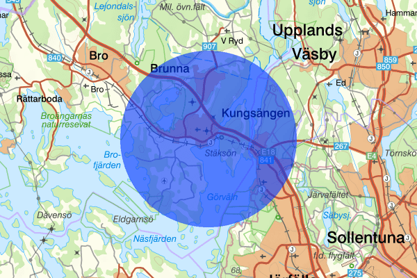 Kungsängen 15 mars 14:46, Arbetsplatsolycka, Upplands-bro