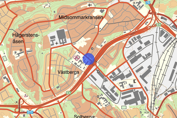 Mikrofonvägen 15 mars 14:22, Trafikolycka, personskada, Stockholm