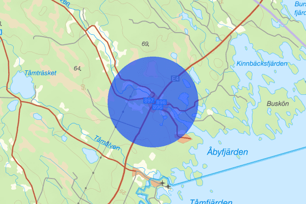 Åbyn 15 mars 18:09, Trafikolycka, vilt, Skellefteå