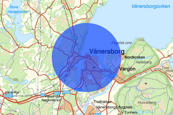 Vänersborg 15 mars 21:09, Brand, Vänersborg