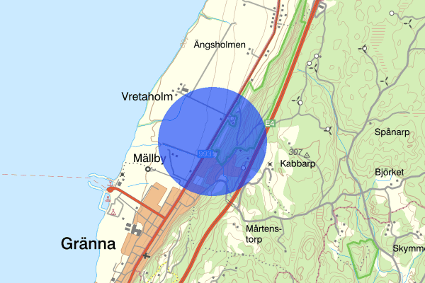 Ödeshögsvägen 16 mars 08:37, Trafikolycka, Jönköping