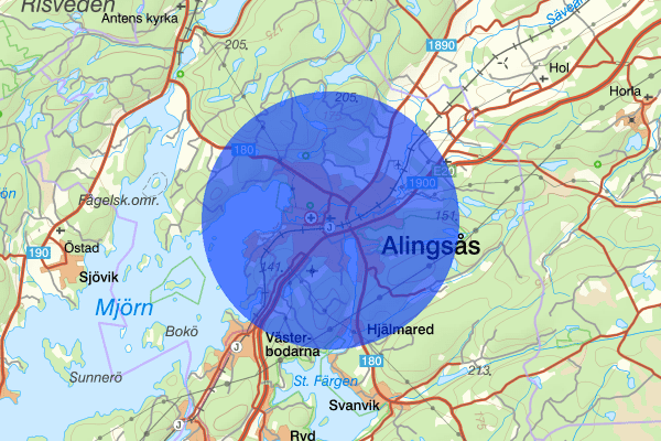 Alingsås 16 mars 10:18, Larm Överfall, Alingsås