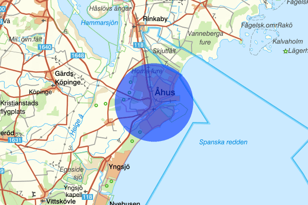 Åhus 17 mars 13:08, Arbetsplatsolycka, Kristianstad