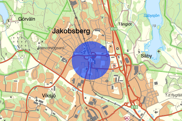 Jakobsberg 17 mars 17:06, Brand, Järfälla