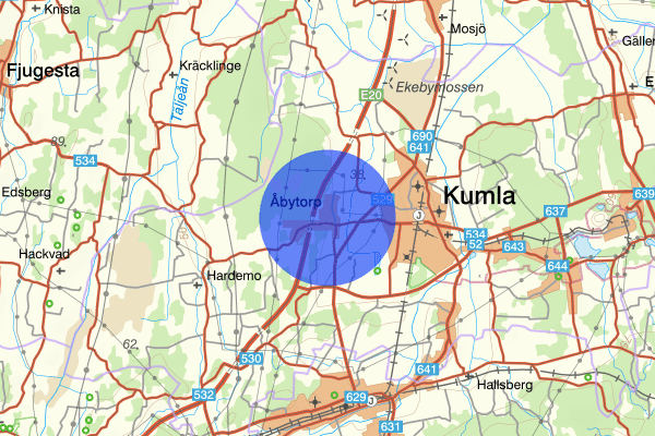 Åbytorp 19 mars 07:17, Rattfylleri, Kumla