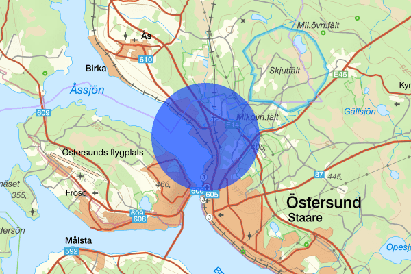 Lugnvik 19 mars 08:41, Trafikkontroll, Östersund