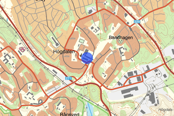 Högdalsgången 20 mars 14:32, Fylleri/LOB, Stockholm