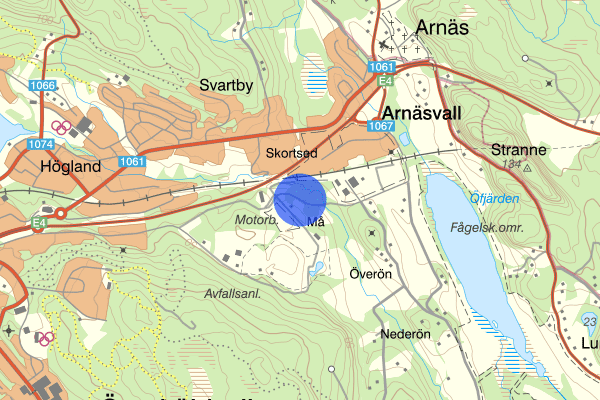 Måvägen 20 mars 18:32, Trafikolycka, Örnsköldsvik