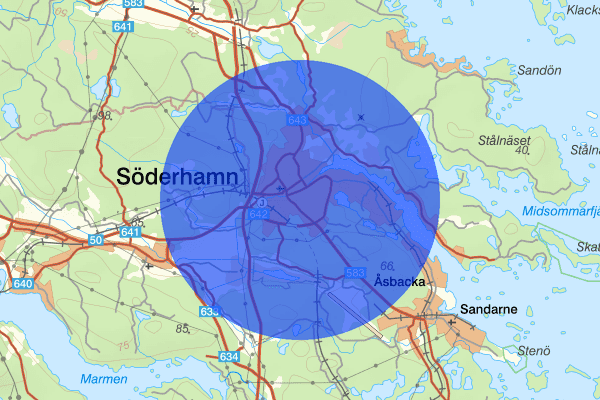 Söderhamn 21 mars 18:47, Kontroll person/fordon, Söderhamn