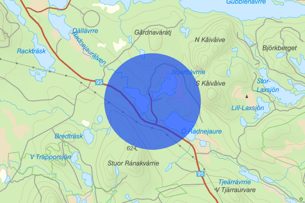 Radnejaur 21 mars 18:47, Trafikkontroll, Arjeplog