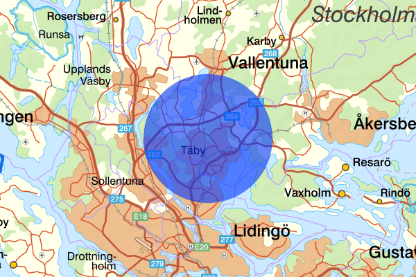  21 mars 18:24, Brand, Täby