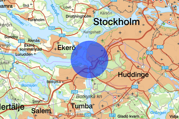 Vårby 21 mars 22:17, Mord/dråp, försök, Huddinge