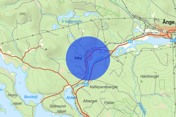 Alby 22 mars 07:15, Sammanfattning natt, Västernorrlands län