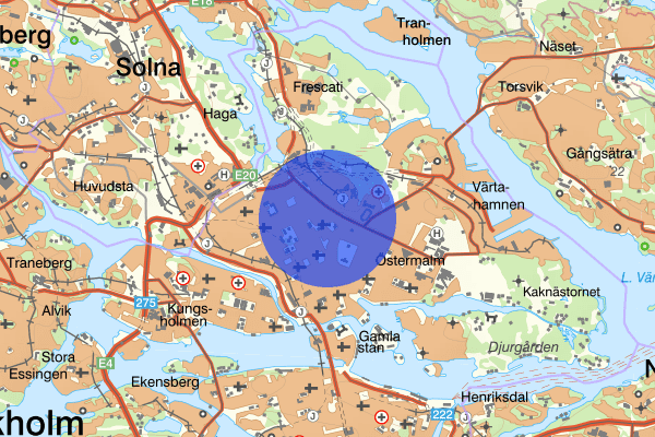 Lärkstaden 22 mars 10:00, Trafikolycka, Stockholm