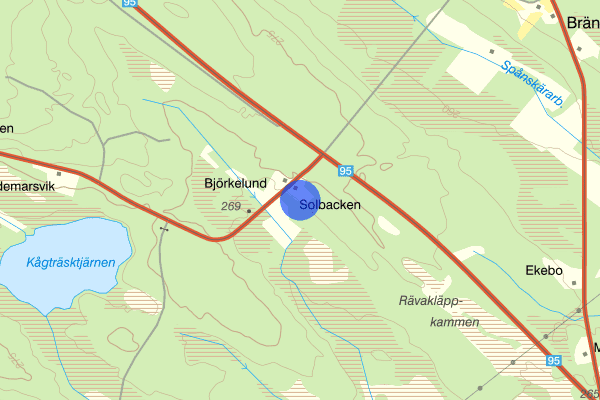 Solbacken 22 mars 16:17, Trafikolycka, Skellefteå