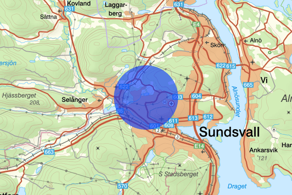 Granloholm 22 mars 15:34, Bråk, Sundsvall