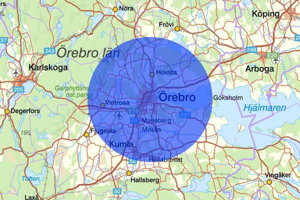 Örebro 22 mars 19:02, Åldringsbrott, Örebro