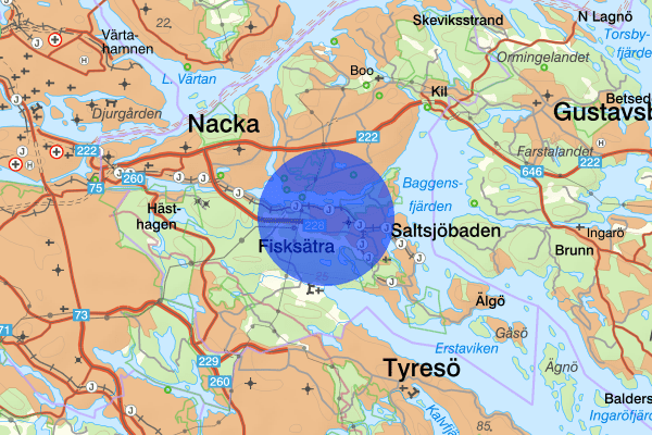 Fisksätra 22 mars 20:45, Misshandel, Nacka