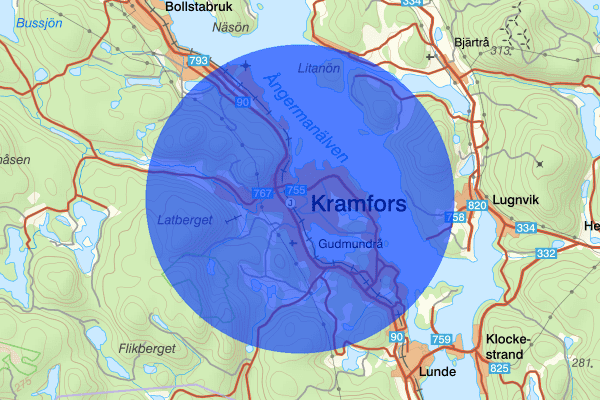 Kramfors 23 mars 02:00, Vapenlagen, Västernorrlands län