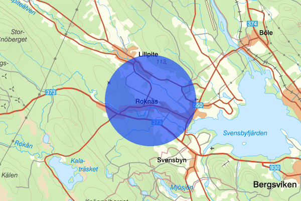 Roknäs 23 mars 06:11, Trafikolycka, Piteå