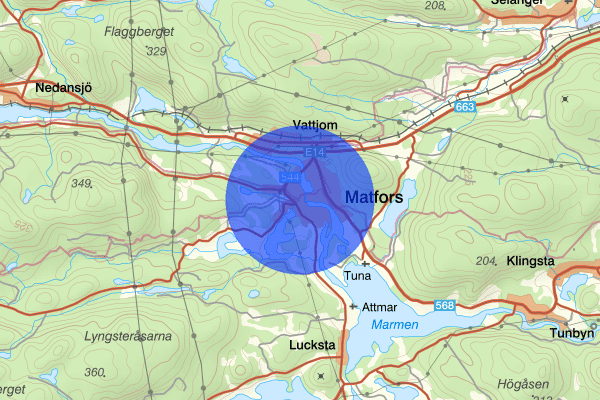 Matfors 23 mars 08:03, Trafikolycka, Sundsvall