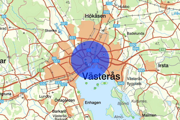 Östermalm 23 mars 07:03, Inbrott, Västerås