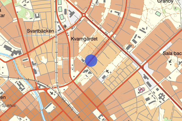 Råbyvägen 23 mars 13:26, Trafikolycka, personskada, Uppsala