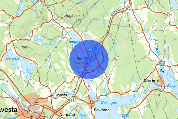 Fors 23 mars 16:53, Brand, Avesta