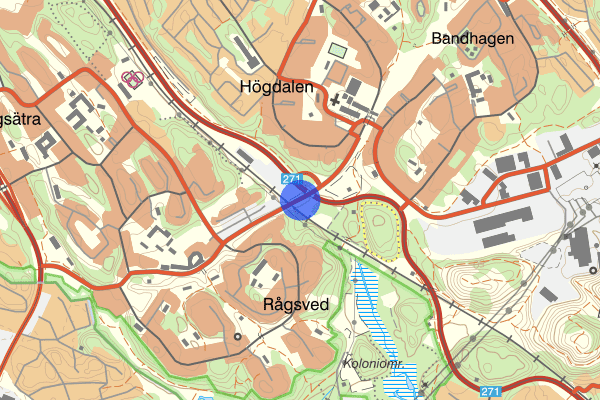 Rågsvedsvägen 24 mars 01:57, Knivlagen, Stockholm