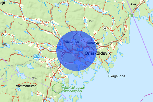 Örnsköldsvik 24 mars 08:14, Trafikolycka, Örnsköldsvik