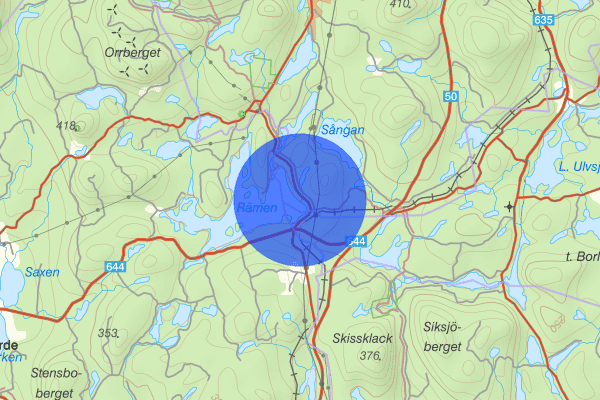 Rämshyttan 24 mars 08:53, Trafikolycka, Borlänge