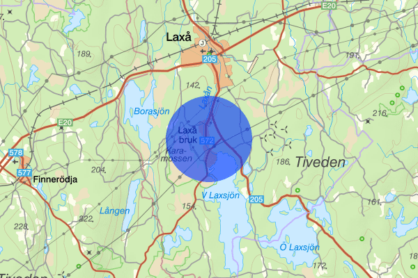 Röfors 24 mars 11:30, Brand, Laxå