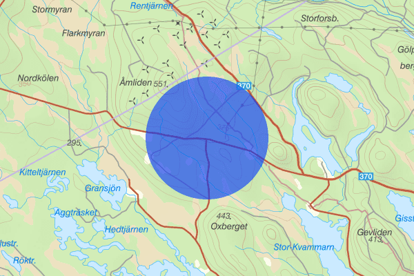 Åmliden 24 mars 12:40, Brand, Norsjö