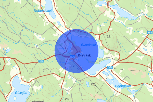 Burträsk 24 mars 14:45, Trafikolycka, singel, Skellefteå