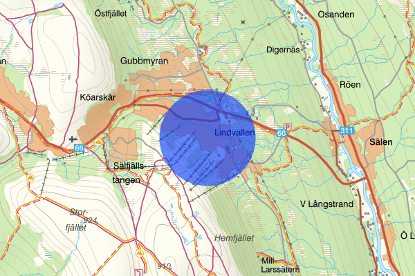 Lindvallen 24 mars 17:18, Övrigt, Malung-Sälen