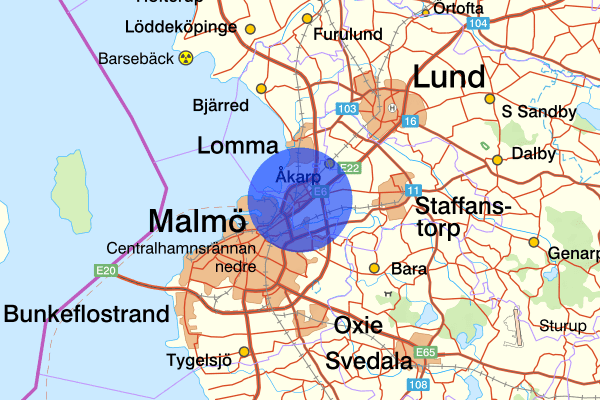  10 mars 01:23, Mord/dråp, försök, Burlöv