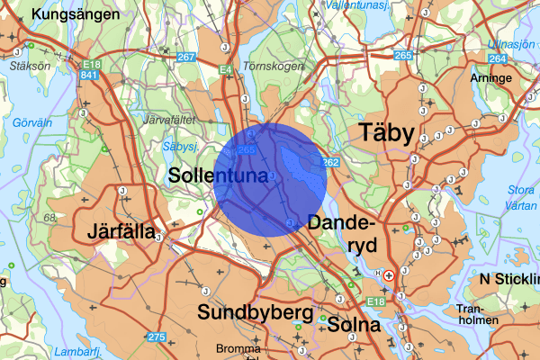 Tureberg 09 mars 01:33, Mord/dråp, försök, Sollentuna