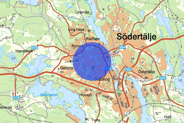 Blombacka 04 december 19:36, Mord/dråp, Södertälje