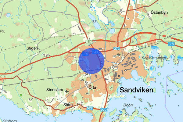 Barrsätra 25 oktober 22:47, Mord/dråp, Sandviken