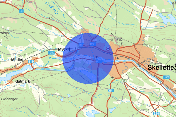 Lund 25 mars 14:34, Trafikkontroll, Skellefteå