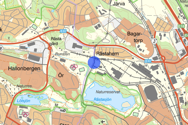 Råsta strandväg 26 mars 15:45, Trafikolycka, Solna